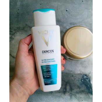 Dercos Ultra soothing Shampoo (suché vlasy) - Ultrazklidňující šampón